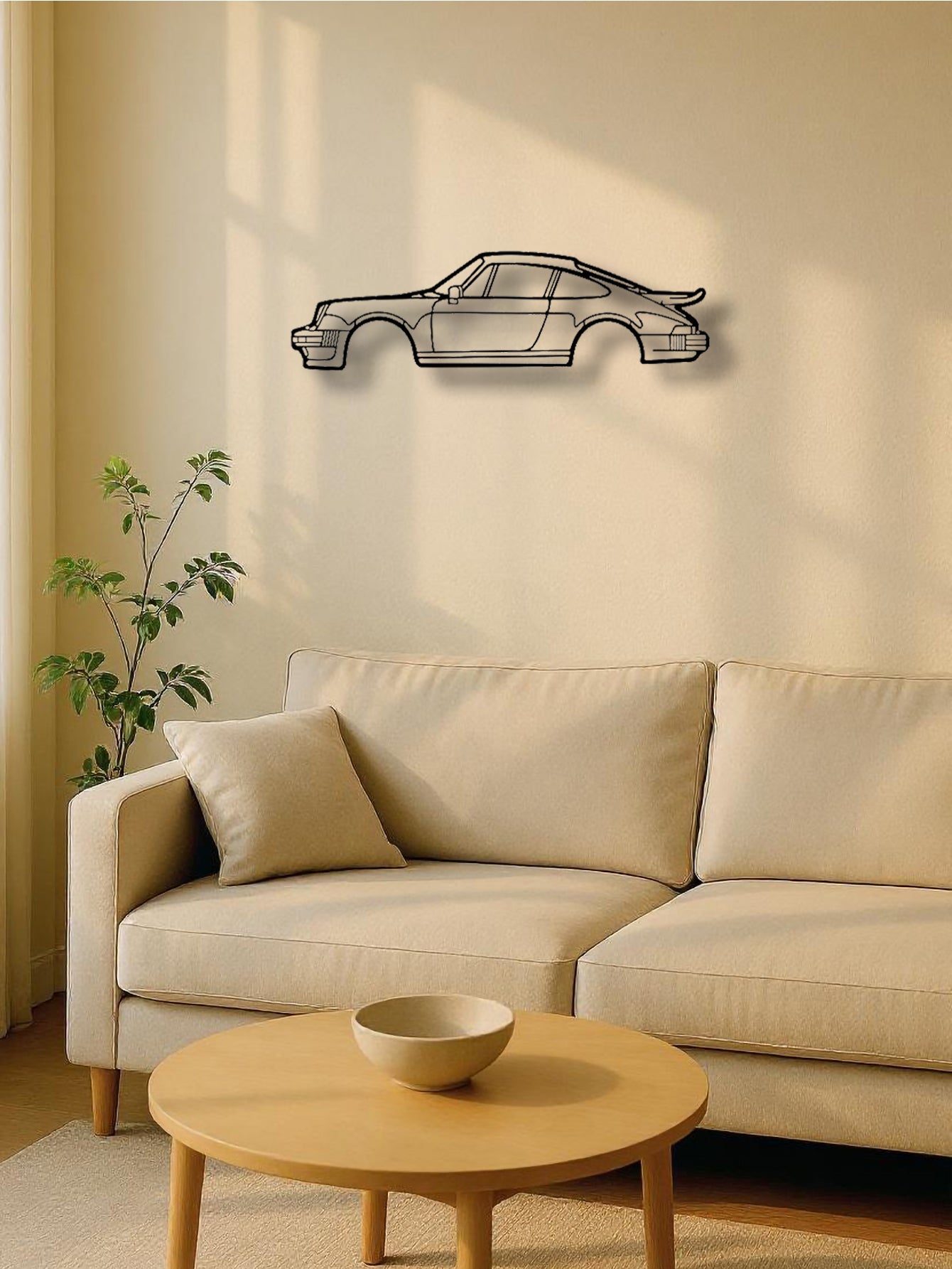 Sports Car Metal Wall Art – Auto Enthusiast Home & Garage Decor
