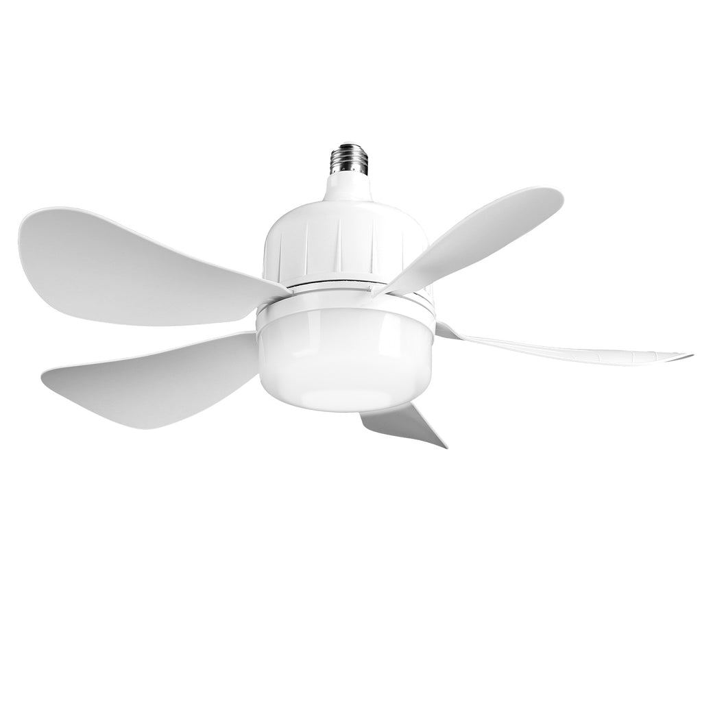 12W LED Ceiling Fan Light – Dimmable, 3 Speeds, Remote Control, E27 Socket