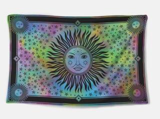 Decorative Wall Tapestry – Vibrant Polyester Fabric Wall Hanging