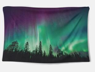 Decorative Wall Tapestry – Vibrant Polyester Fabric Wall Hanging
