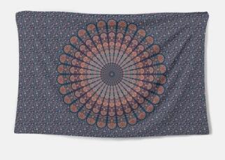 Decorative Wall Tapestry – Vibrant Polyester Fabric Wall Hanging