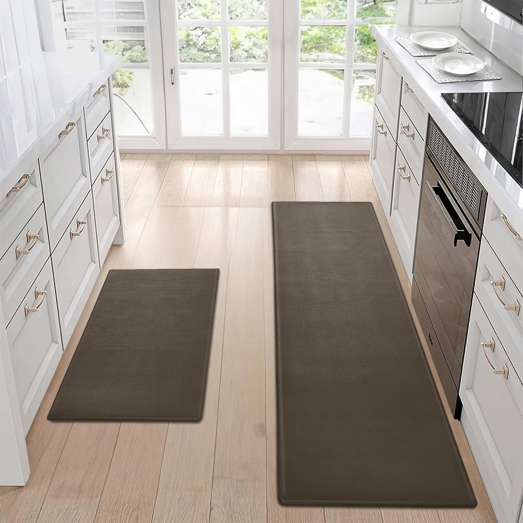 Non-Slip Kitchen Floor Mat Set – 2-Piece Anti-Fatigue Comfort Mat