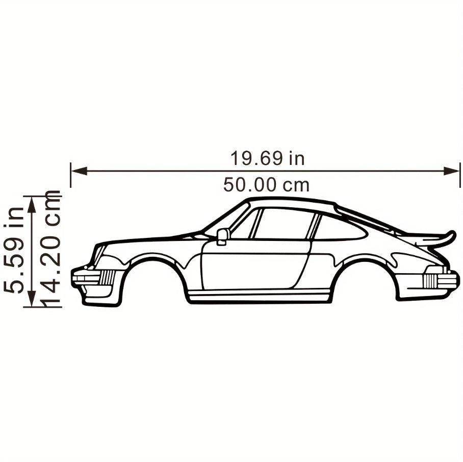 Sports Car Metal Wall Art – Auto Enthusiast Home & Garage Decor