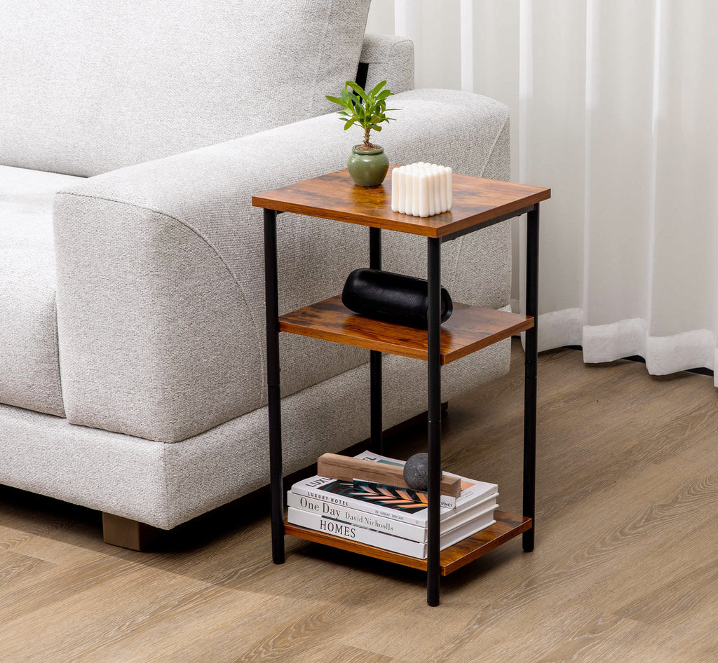 3-Tier Adjustable Coffee Table – Multi-Level Side & Center Table