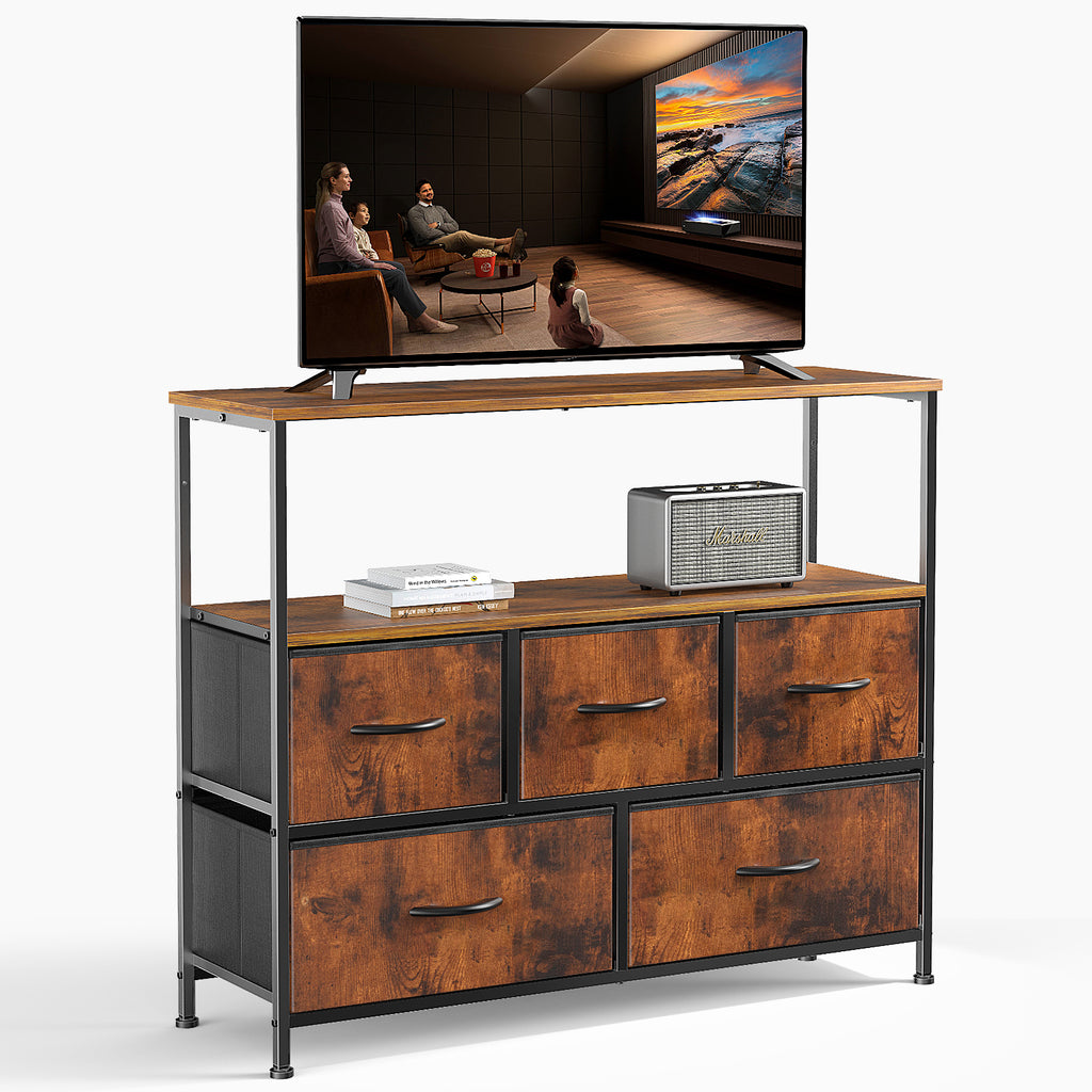 Tall Dresser Storage Tower – Multi-Drawer Fabric Organizer for Bedroom & Closet