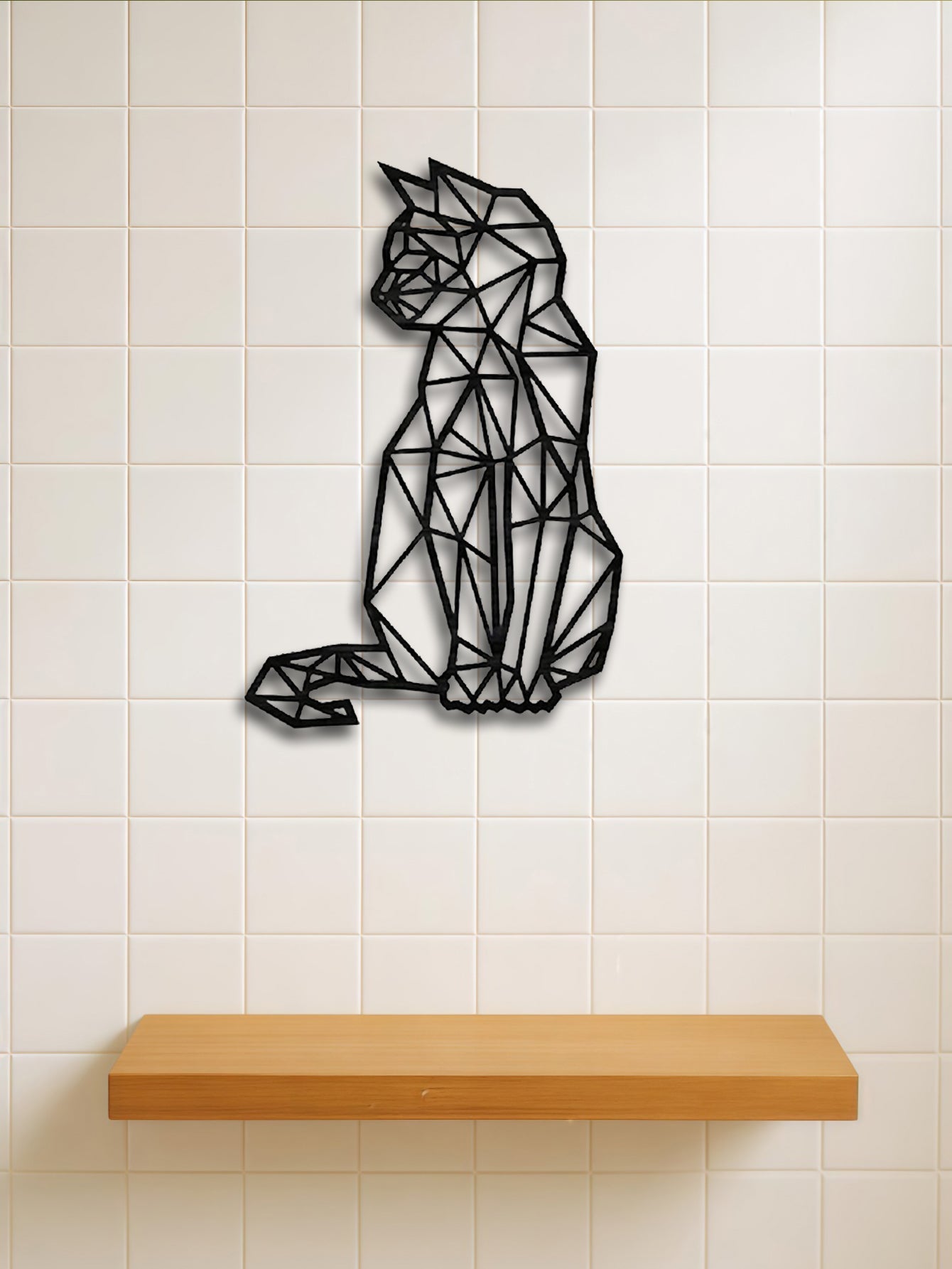 BATH Metal Letter Wall Sign – Chic Bathroom Decor Hanging Art