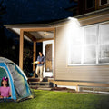 60-LED Solar Outdoor Security Light – Motion Sensor, Waterproof & Remote Control