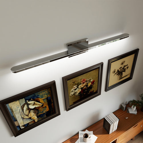 39" Dimmable Chrome LED Vanity Light – Modern Bathroom Bar Fixture