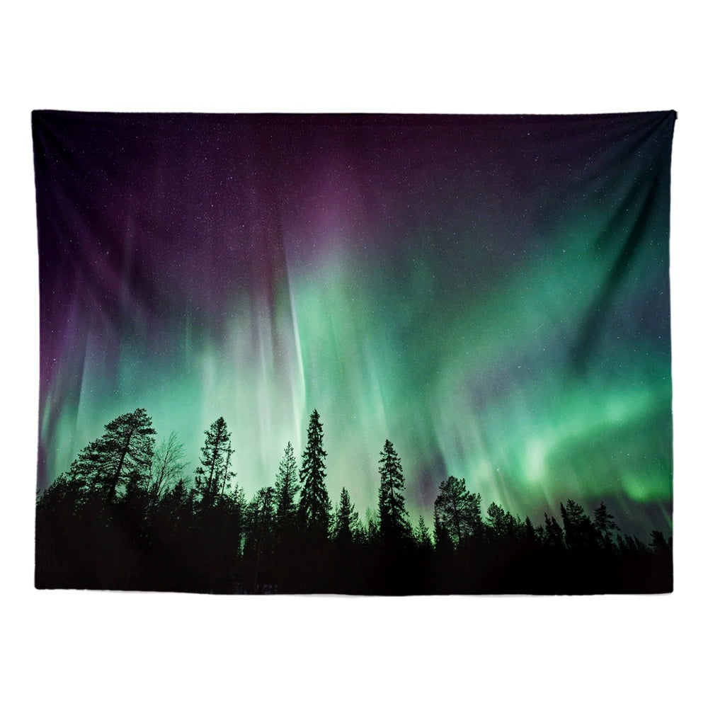 Decorative Wall Tapestry – Vibrant Polyester Fabric Wall Hanging