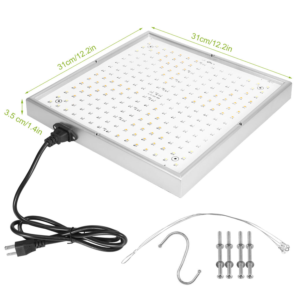 Full Spectrum LED Grow Light – 225 LEDs, 15W Hanging Plant Light