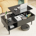 Lift-Top Coffee Table with Hidden Storage – Modern Living Room Table