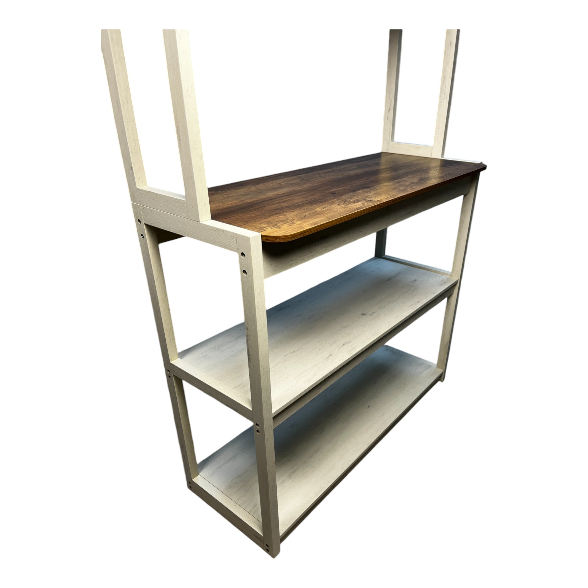 5-Tier Kitchen Storage Shelving Unit – Freestanding Pantry & Microwave Rack