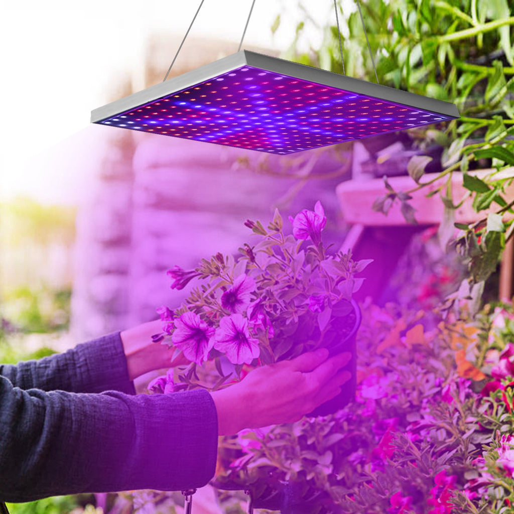 Full Spectrum LED Grow Light – 225 LEDs, 15W Hanging Plant Light