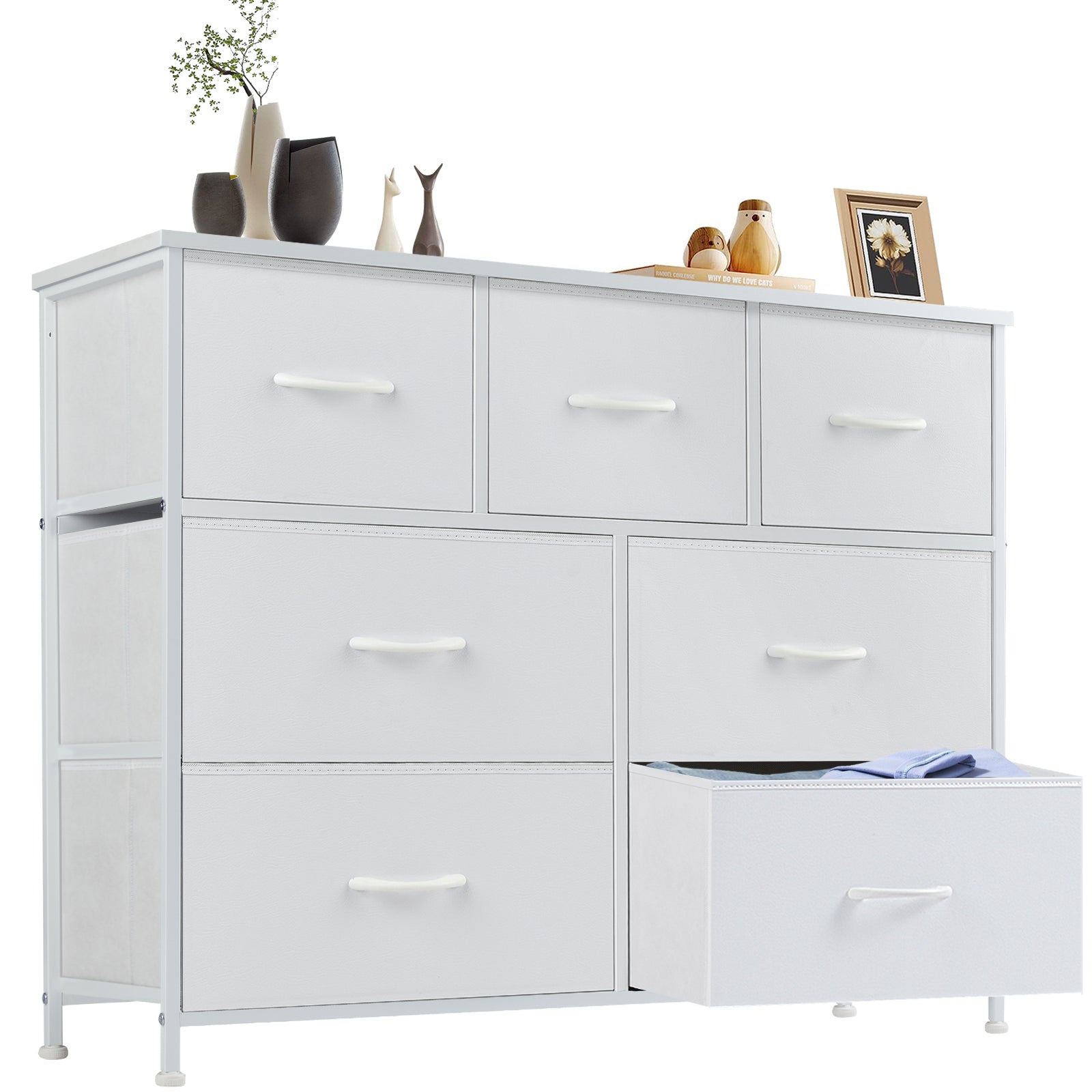 Tall Dresser Storage Tower – Multi-Drawer Fabric Organizer for Bedroom & Closet