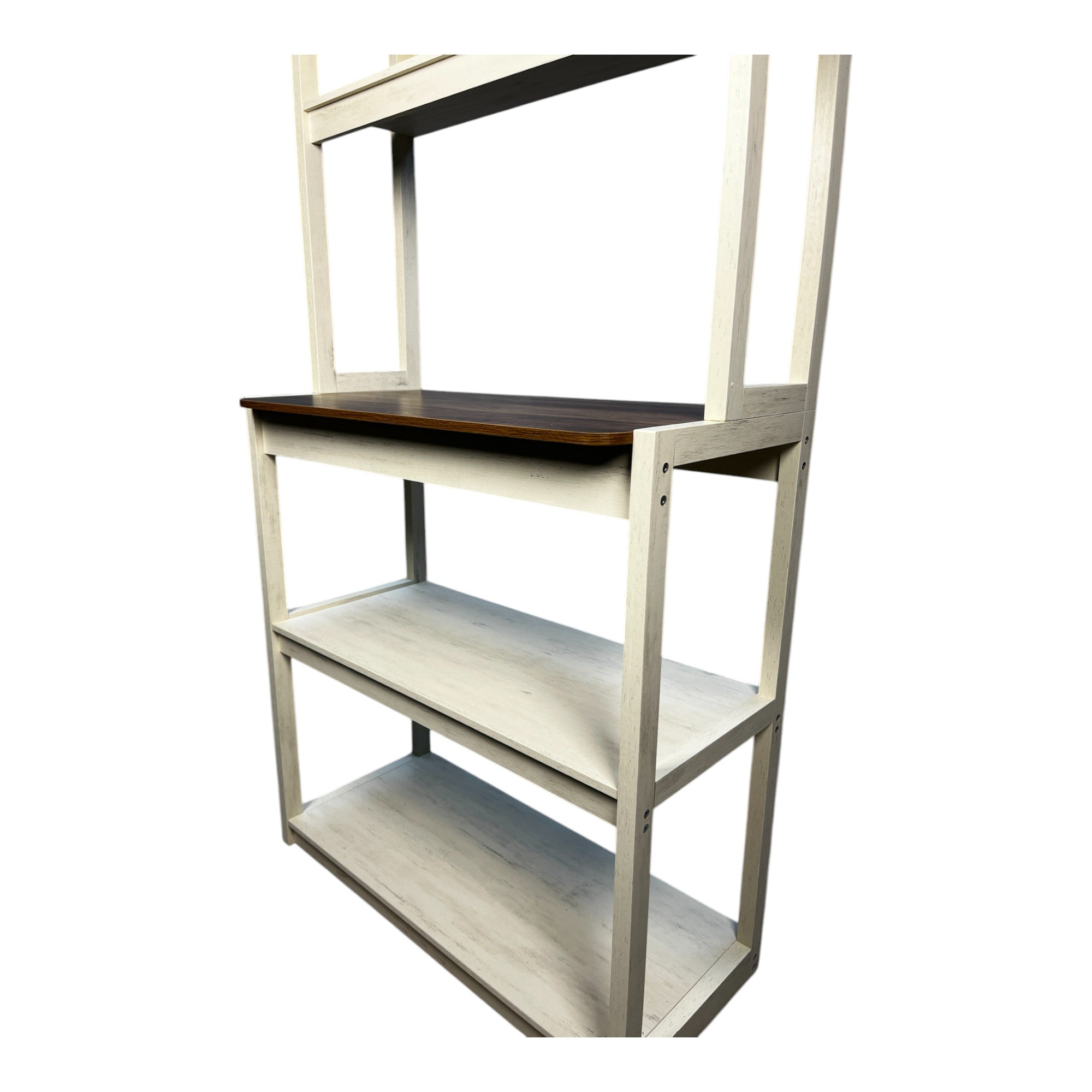 5-Tier Kitchen Storage Shelving Unit – Freestanding Pantry & Microwave Rack