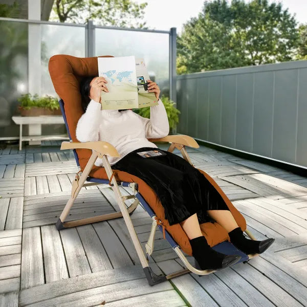Chaise Lounge Cushion – 67" x 22" Recliner & Outdoor Chair Pad