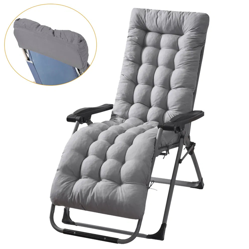 Chaise Lounge Cushion – 67" x 22" Recliner & Outdoor Chair Pad