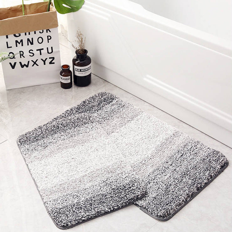 Luxury Microfiber Non-Slip Floor Mat – Soft, Absorbent & Stylish